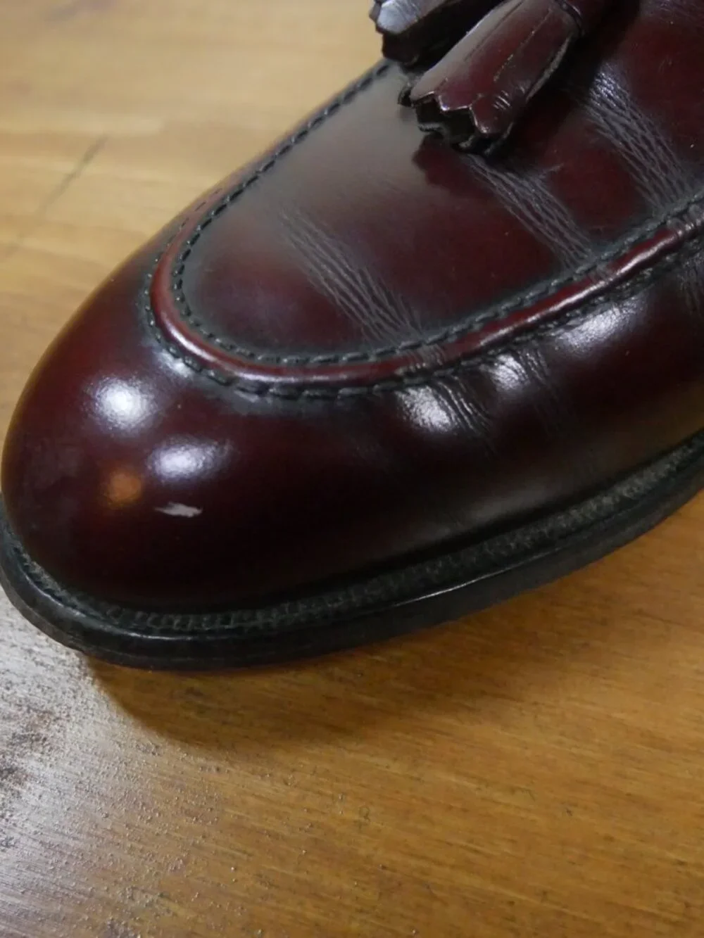 Allen Edmonds burgandy few